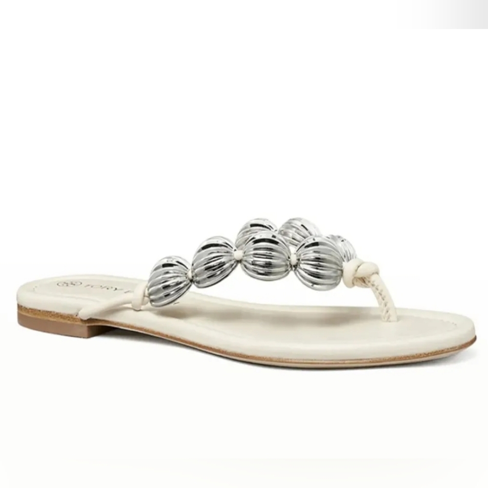 Featured In VOUGE!!! Tory Burch Sandals Size 8.5 Perfect For A Summer Wedding